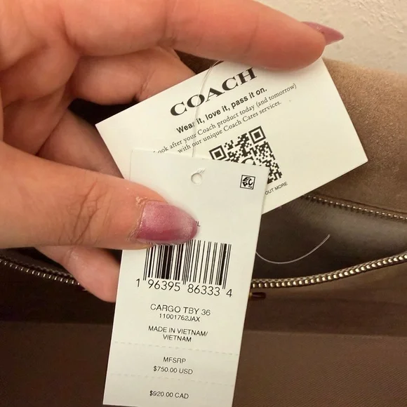 Coach Tabby 36 cargo bag - Picture 10 of 13